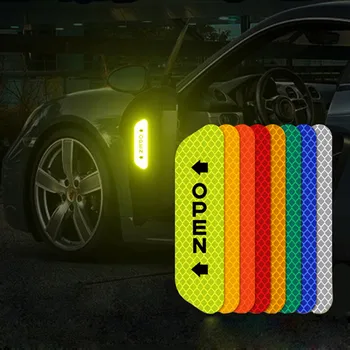 Светоотражающие автомобильные аксессуары Наклейка на дверь Защитная лента внутри Авто Для Seat Ibiza Аксессуары Kia Sportage