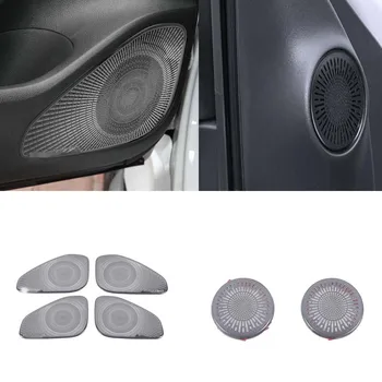 Для Mitsubishi Pajero Sport Montero Sport 2020 2021 2022 Автомобильный Дверной Аудио Громкоговоритель Звуковая Рамка Крышка Динамика Отделка Аксессуары