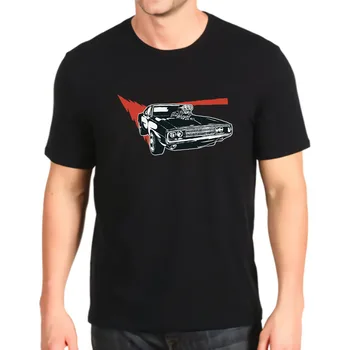 Новая графическая футболка kawaii, американский ретро гоночный автомобиль, векторная мужская органическая футболка-бестселлер, Топовая мужская футболка harajuku