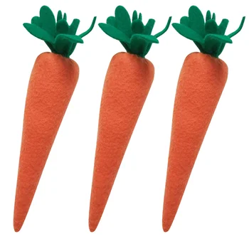 Пасхальные украшения Морковь Пасхальные украшения из моркови Поддельный Пасхальный кролик Подарок для кролика Домашняя морковь Искусственное украшение Морковь